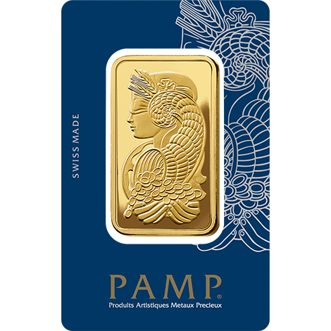 PAMP Fortuna 50 Grams Gold Bar