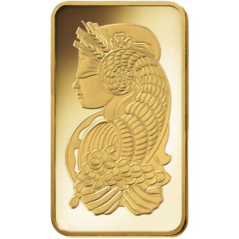 PAMP Fortuna 100 Grams Gold Bar