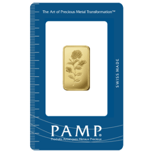 PAMP Rosa 10 Grams Gold Bar