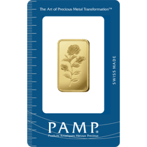 PAMP Rosa 20 Grams Gold Bar