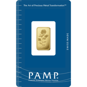 PAMP Rosa 5 Grams Gold Bar