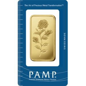 PAMP Rosa 50 Grams Gold Bar