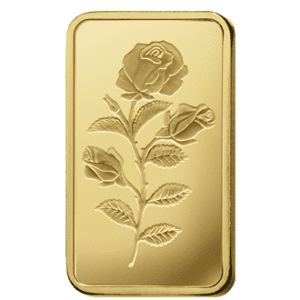 PAMP Rosa 50 Grams Gold Bar