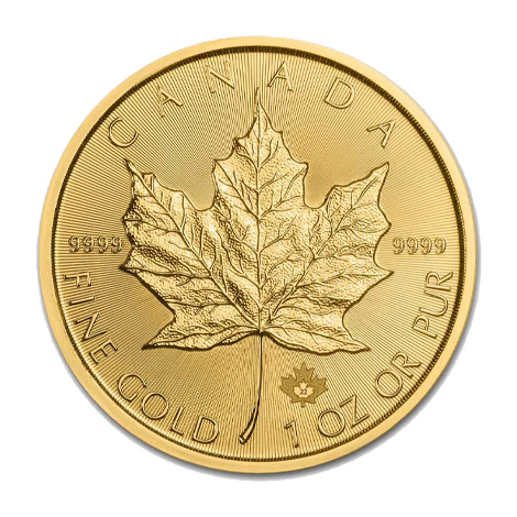 2022 Canadian Maple Leaf Gold Coin 1 Oz