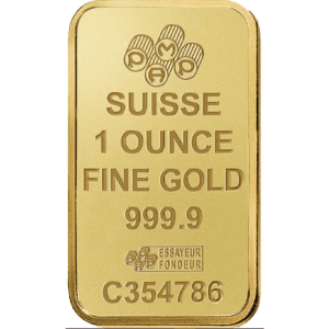 PAMP Suisse 1 Ounce Gold Bar