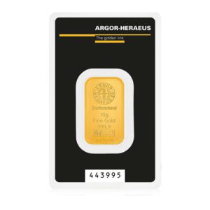 Argor Heraeus Kinebar 10 Gram