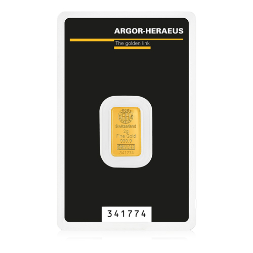 Argor Heraeus Kinebar 2 Gram