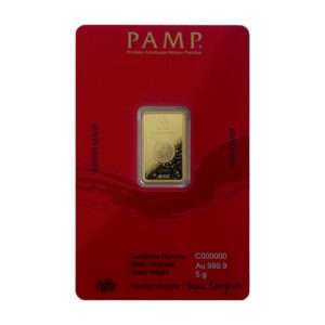 PAMP 2024 Lunar Calendar Dragon 5 Grams Gold