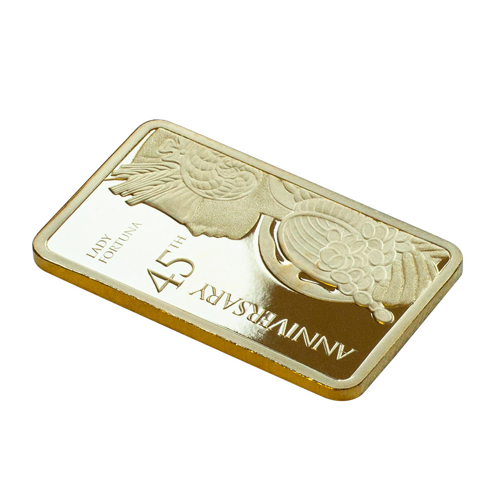 PAMP Lady Fortuna 45th Anniversary 5 Grams Gold Bar