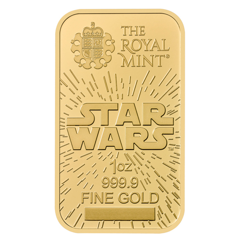 Star Wars 1oz Gold 999.9