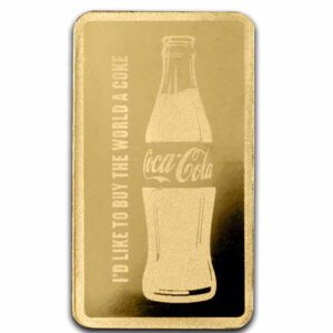 PAMP Coca Cola 0.5 Gram Gold Bar (TEP)