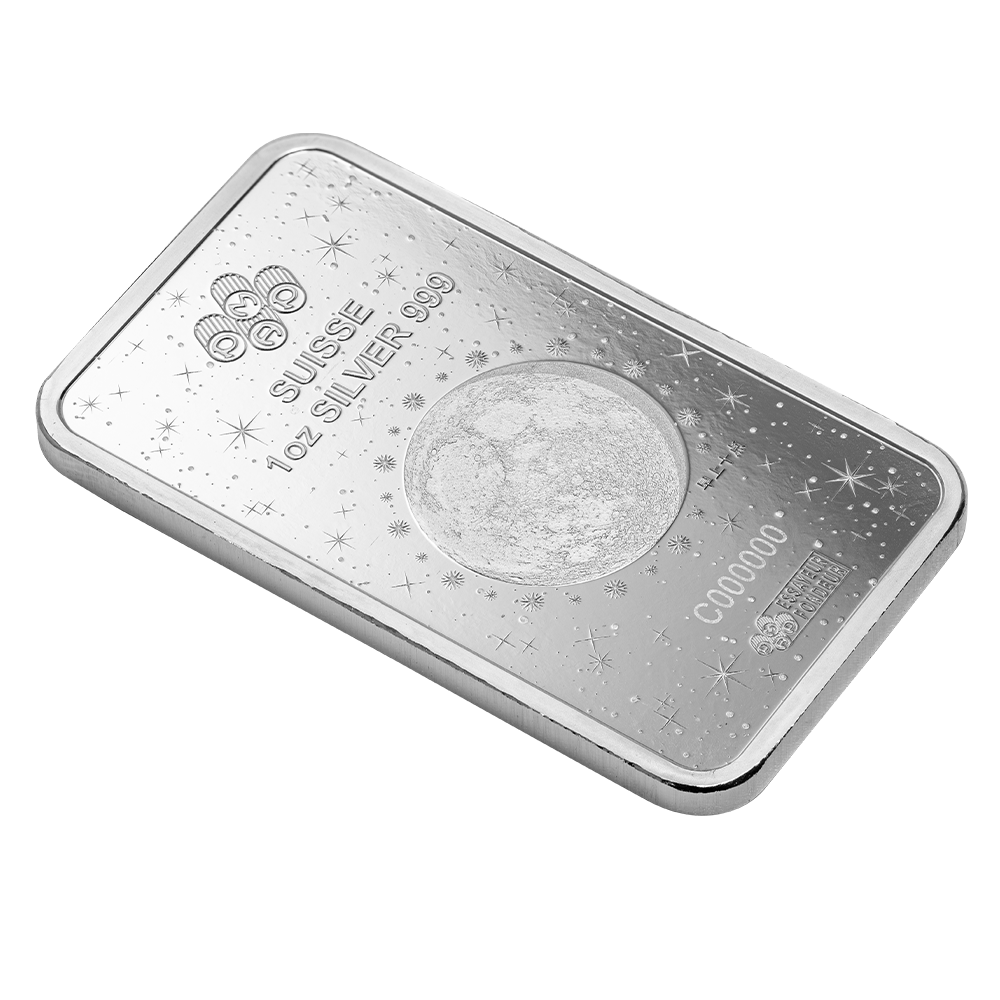 2025 PAMP Lunar Legend White Snake 1Oz Silver Bar