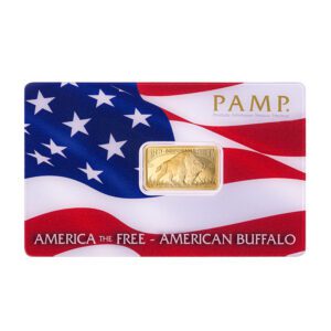 PAMP Suisse - The Free American Buffalo 5 Grams Gold Bar