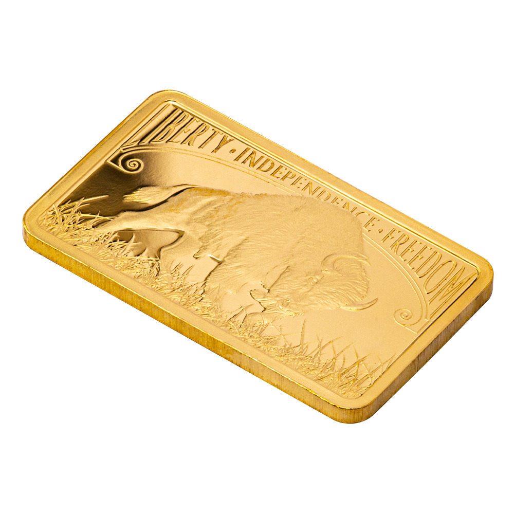 PAMP Suisse - The Free American Buffalo 5 Grams Gold Bar