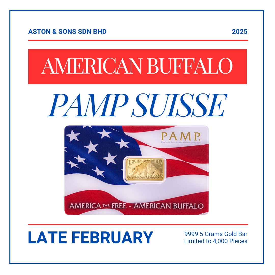 PAMP Suisse Free The American Buffalo Poster