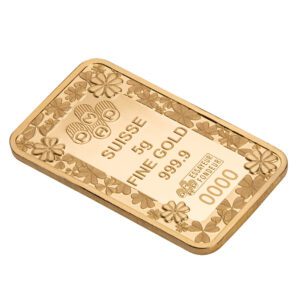 Pamp Suisse Lucky Pig 5 Grams Gold Bar