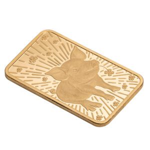 Pamp Suisse Lucky Pig 5 Grams Gold Bar